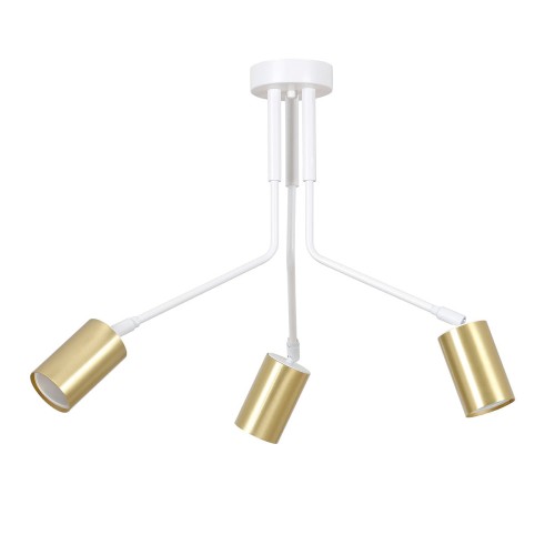 Emibig Verno lampa sufitowa 3-punktowa biała 656/3
