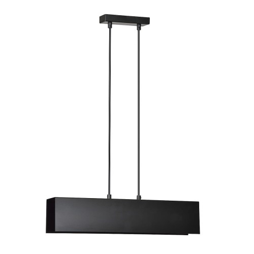 Emibig Gentor lampa wisząca 2-punktowa czarna 672/2
