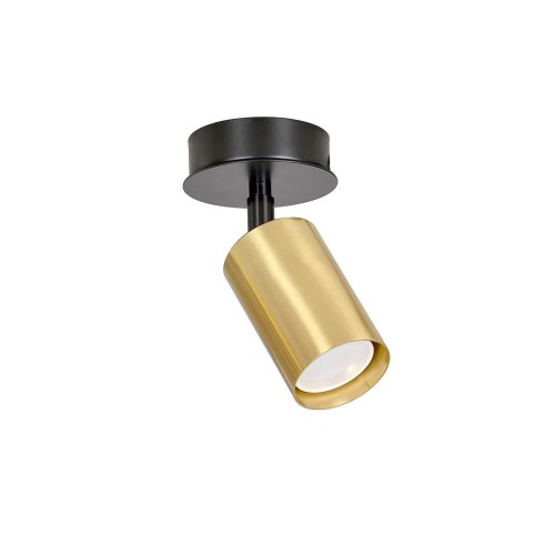 Emibig Zen lampa sufitowa (spot) 1-punktowa czarna 622/1 622/1
