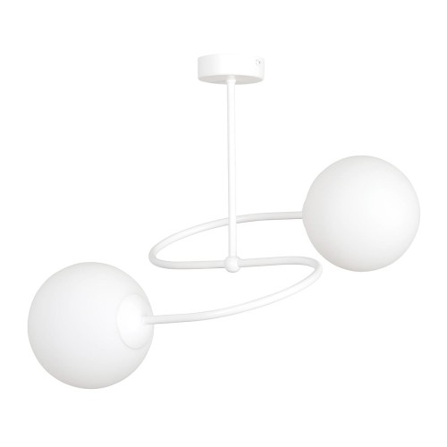 Emibig Selbi lampa sufitowa 2-punktowa biała 734/2W
