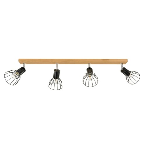 Spotlight Megan Wood Sufitowa Spot-Light 2344474 Drewno Dębowe/Metal 5901602358245