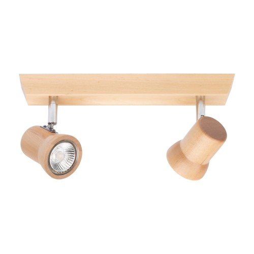 Spotlight Venla lampa sufitowa (spot) 2-punktowa brzoza 2434260