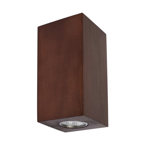 Spotlight Kinkiet LAMPA ścienna WOODDREAM 2071276 ekologiczna OPRAWA drewniana kostka cube ekologiczna orzech