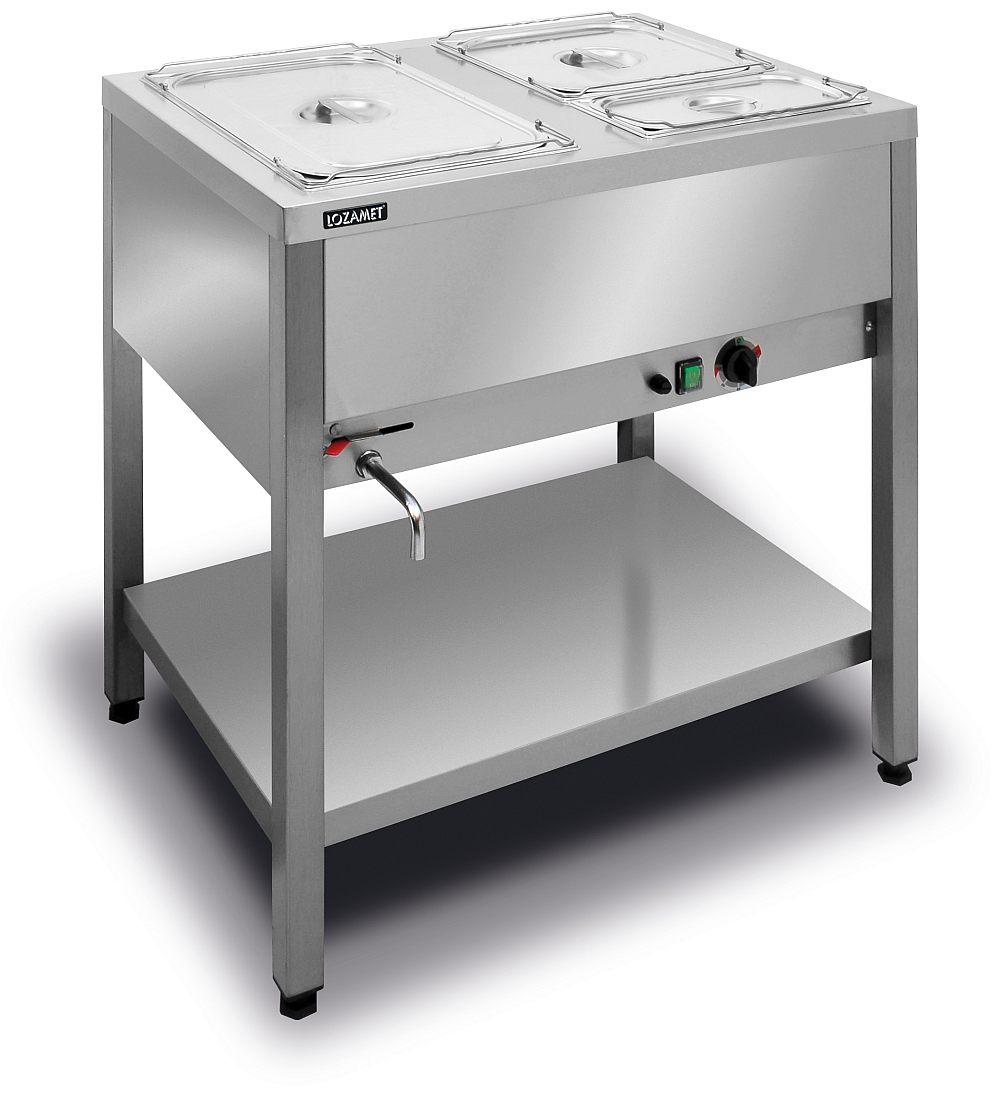 Piec do pizzy elektryczny Cuppone Home HE 400 jednokomorowy panel manualny 400x400 mm HE400/1 TM/FN czarny