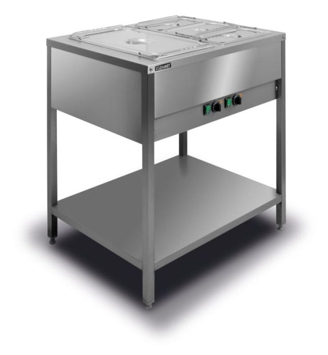 Piec do pizzy elektryczny Cuppone Home HE 400 jednokomorowy panel dotykowy 400x400 mm HE400/1 TS/FB niebieski