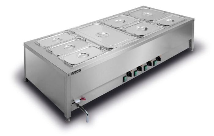 Piec do pizzy elektryczny Cuppone Home HE 400 jednokomorowy panel manualny 400x400 mm HE400/1 TM/FB niebieski