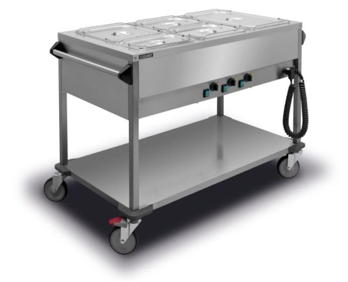 Piec do pizzy elektryczny Cuppone Michelangelo dwukomorowy panel dotykowy 4+4x35 ML435/2 TS