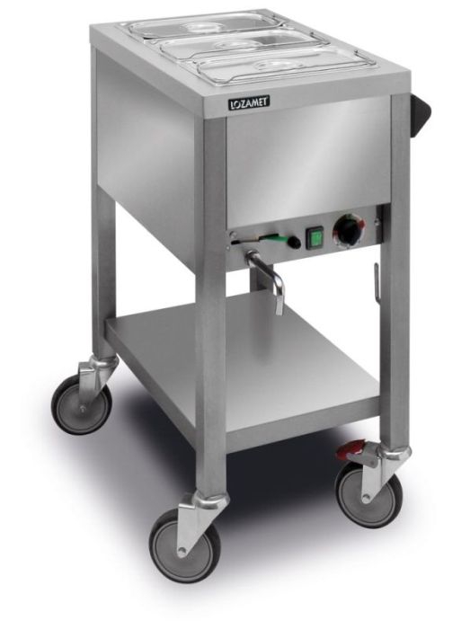 Piec do pizzy elektryczny Cuppone Home HE 400 jednokomorowy panel dotykowy 400x400 mm HE400/1 TS/FP różowy