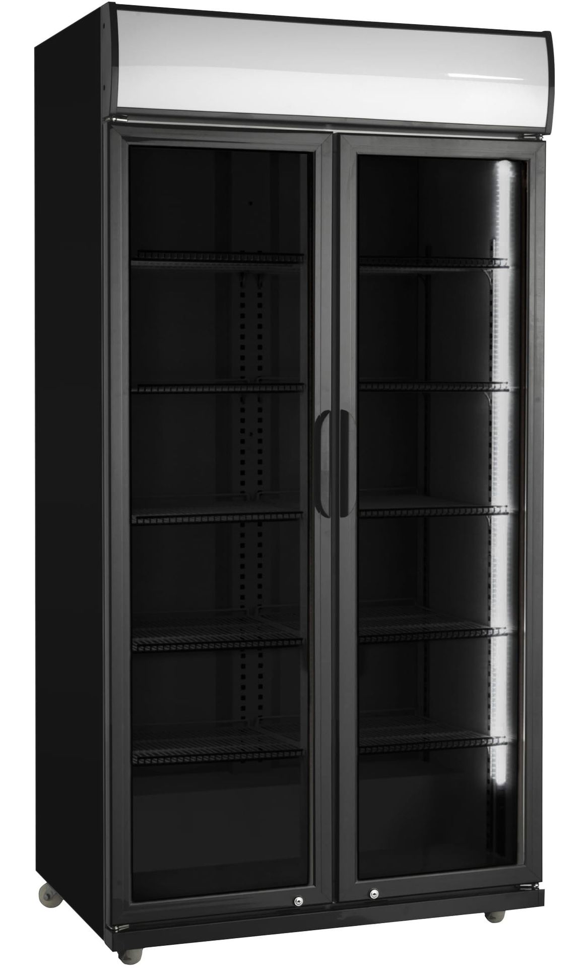 SZAFA CHŁODNICZA PRZESZKLONA RQ880H-BLACK | 590 L | (SD881HE)