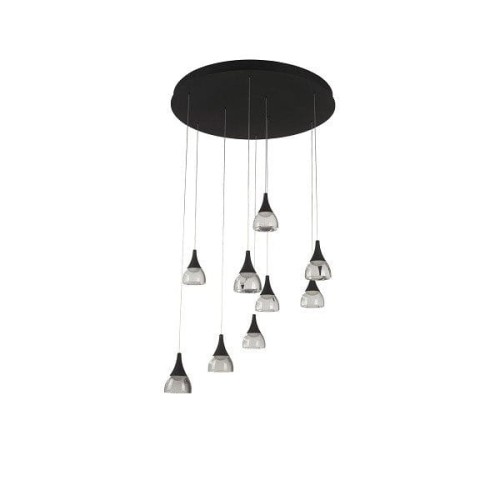 Zdjęcia - Żyrandol / lampa Azzardo Lampa wisząca Dalmatia 9 AZ3143 