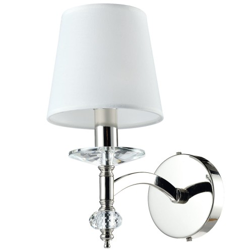 Zdjęcia - Żyrandol / lampa COSMOLight Verona kinkiet 1-punktowy W01360WH NI 