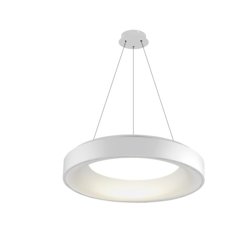 Azzardo Lampa wisząca Sovana 45 CCT styl nowoczesny aluminium akryl biały AZ3436