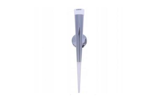 Azzardo DEKORACYJNY Kinkiet LAMPA ścienna BRINA WALL LED LW9003-1 CH pochodnia chrom Biały
