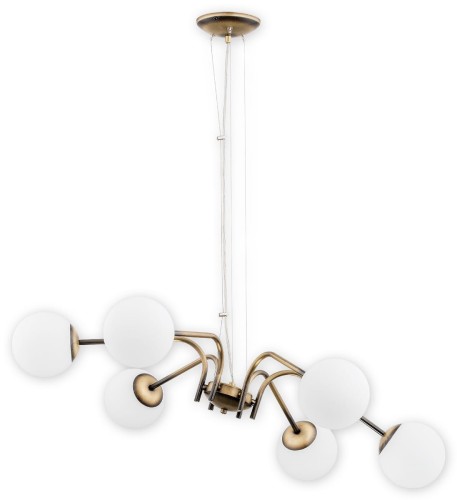 Lemir Nol żyrandol 6-punktowy patyna O2906 W6 PAT O2906 W6 PAT