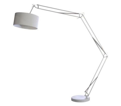 Azzardo Lampa podłogowa Bosse Biały by FL-13072 WH