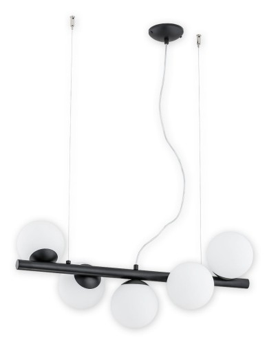 Lemir Osso listwa 5 pł. / czarny matowy O2915 W5 CZA