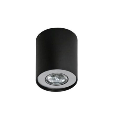 Фото - Люстра / світильник Azzardo Spot tuba natynkowa GU10 AZ0607 z serii NEOS BLACK/ALUMINIUM ====NAJLEPSZA 