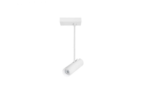 Azzardo Lens Square lampa sufitowa (spot) 1-punktowa biała AZ3513