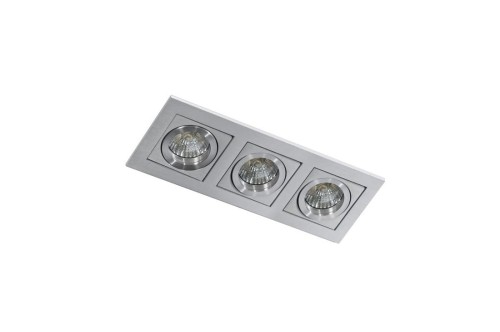 Azzardo Lampa techniczna Paco 3 Aluminium (GM2301 ALU)