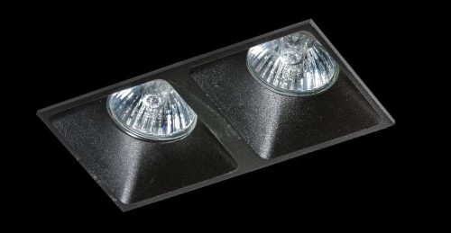 Azzardo Oczko wpuszczane 2pł GM2208 BK PIO