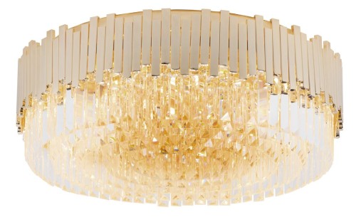 Maxlight Plafon złoty Trend kryształki duży C0164 - C0164