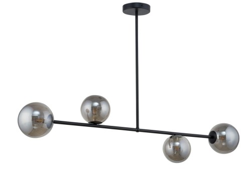 Sigma Roma lampa wisząca 4-punktowa czarna 32081 32081
