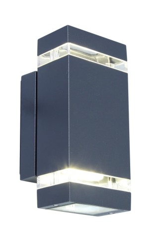 ECO-Light Kwadratowa lampa ścienna zewnętrzna LED FOCUS