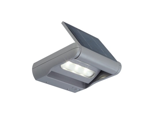 Eco Light ECO Light lampa solarna lampa zewnętrzna Mini LEDspot einflammig, bez możliwości ściemniania i obracanie, IP44 6144 S-1-SL SI 6144 S-1-SL SI