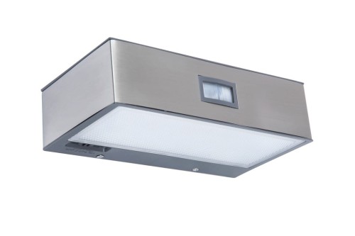 Lutec BRICK Lampa ścienna LED Stal nierdzewna 1-punktowy Nowoczesny Obszar zewnętrzny Wandleuchte 6908501308-DO1