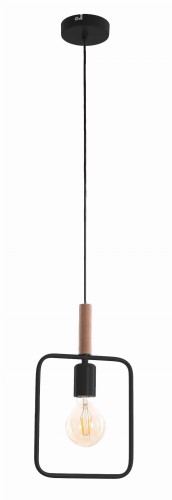 Candellux FRAME Czarna E27 Lampa wisząca 31-73501 31-73501
