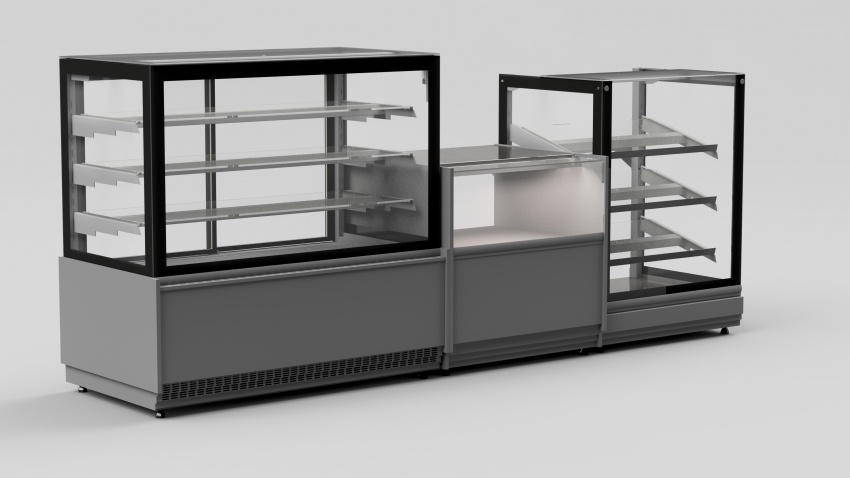 Lada cukiernicza neutralna MAWI TRIO 1.4