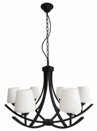Candellux LONDYN Czarny 6xE27 Lampa wisząca 36-38845 36-38845