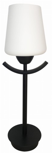 Candellux LONDYN Czarny E27 Lampka stołowa 41-38852 41-38852