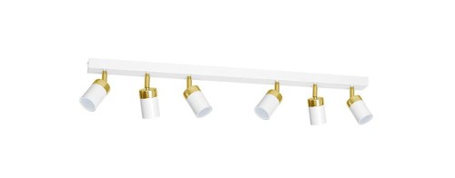 Milagro Lampa sufitowa JOKER WHITE/GOLD 6xGU10 MLP6131