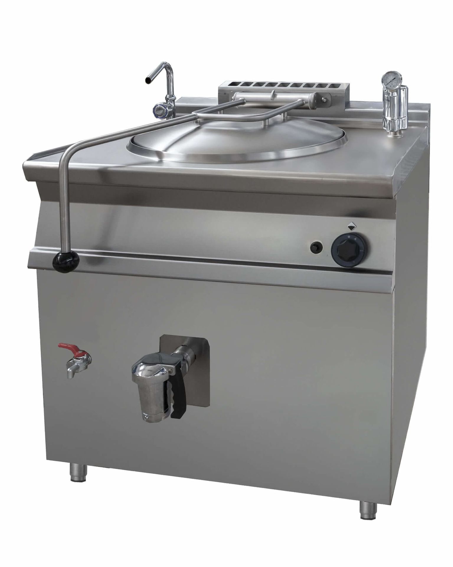 Resto Quality Kocioł warzelny gazowy z grzaniem pośrednim 12,5 kW 80 l 800x700x900 mm RQLR-782G