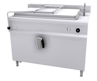 Resto Quality Kocioł warzelny parowy z grzaniem pośrednim 200 l zużycie pary ~70 kg/h 1350x900x900 mm RQLF-201N