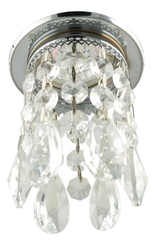 Candellux Podtynkowa halogenowa OPRAWA sufitowa OCZKO SK-64 2243989 Chrom transparentny