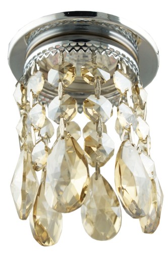 Candellux Podtynkowa halogenowa OPRAWA sufitowa OCZKO SK-64 2243934 Chrom złoty