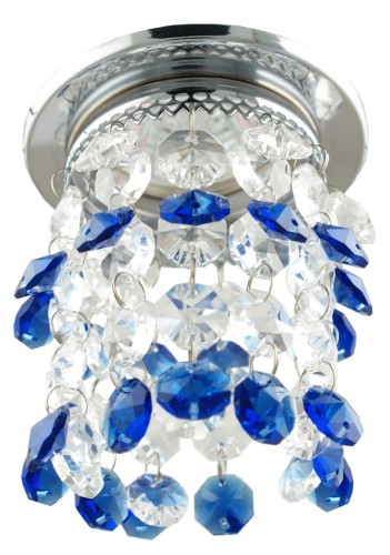 Candellux SK-68 Oprawa stropowa dekoracyjna niebieska MR16 2246041