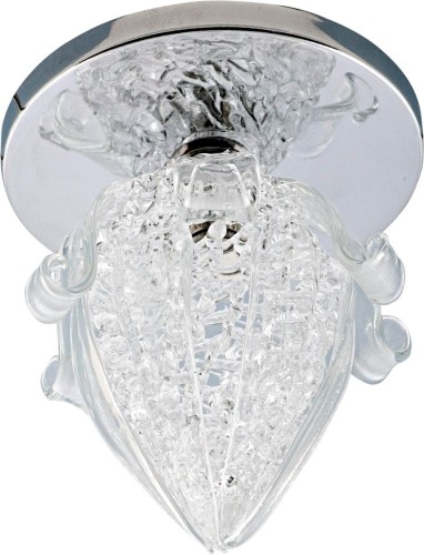 Candellux Podtynkowa halogenowa OPRAWA sufitowa OCZKO SK-37 2295964 Chrom transparentny