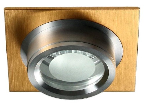 Candellux SC-02 Oprawa stropowa aluminiowa satyna-złoto 2210445