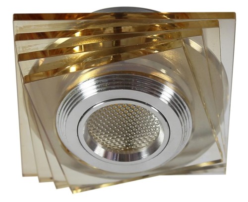 Candellux SS-32 LED 3W Oprawa stropowa szklana bursztynowa 2228747