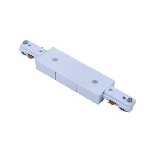 Orlicki Design Środkowy ŁĄCZNIK szynoprzewodu LSU/BI do szyny natynkowej 1-fazowej 230V biały __code-62600
