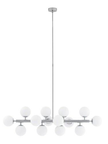 Kaspa : Lampa wisząca Cumulus 1 srebrna 10751143
