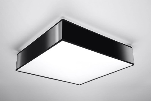 Sollux Lighting Plafon HORUS 45 czarny
