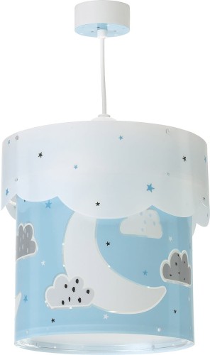 Dalber Moon lampa wisząca 1-punktowa niebieska 61232T 61232T