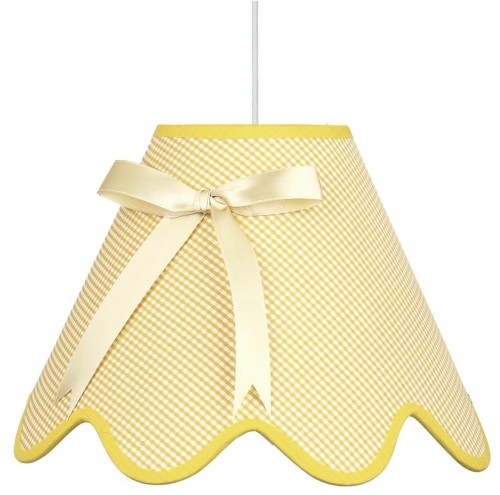 Candellux LOLA LAMPA wisząca 1X40W E14 Żółty 31-04673