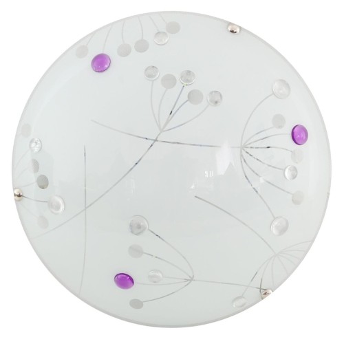 Candellux Lampa Floral Plafon Fioletowy 1 x 10W) (13-39590)