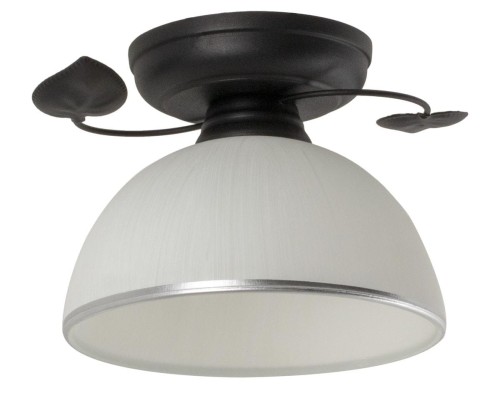 Lampex Klasyczna Lampa Sufitowa Tanzania A Czarna 975/A CZA