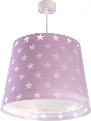 Dalber D-81212L - Żyrandol dziecięcy STARS 1xE27/60W/230V
